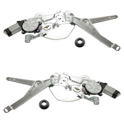 Rareelectrical - New Front Left And Front Right Window Regulator Compatible With Bmw 320I Base 6 Cyl 2.0L 325I Base 6 - Image 4