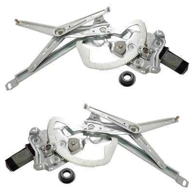 Rareelectrical - New Front Left And Front Right Window Regulator Compatible With Bmw 325I Base 6 Cyl 2.5L 320I Base 6 - Image 5