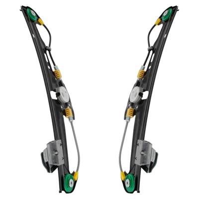 Rareelectrical - New Rear Left And Rear Right Window Regulator Compatible With Bmw 528Xi Base 6 Cyl 3.0L 528I Base 6 - Image 3