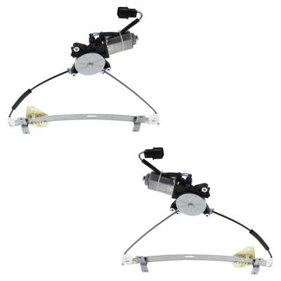 Rareelectrical - New OEM Grade Front Left And Front Right Window Regulator Compatible With Acura Tl Type-S 6 Cyl 3.5L - Image 4