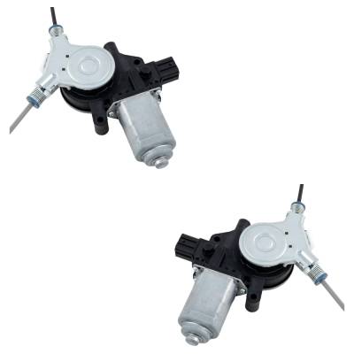 Rareelectrical - New Rear Left And Rear Right Window Regulator Compatible With Acura Tsx Base 2004-2008 72750Sea003 - Image 7