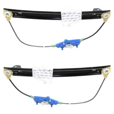 Rareelectrical - New Rear Left And Rear Right Window Regulator Compatible With Audi A4 Quattro Base 6 Cyl 3.2L A4 - Image 4