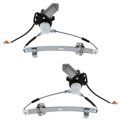 Rareelectrical - Front Left And Front Right Window Regulator Compatible With Acura Tl Base 6 Cyl 3.2L 1999-2001 By - Image 4