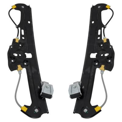 Rareelectrical - New Rear Left And Rear Right Window Regulator Compatible With Bmw 535I Base 6 Cyl 3.0L M5 Base 10 - Image 4