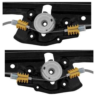 Rareelectrical - New Rear Left And Rear Right Window Regulator Compatible With Bmw 535I Base 6 Cyl 3.0L M5 Base 10 - Image 6