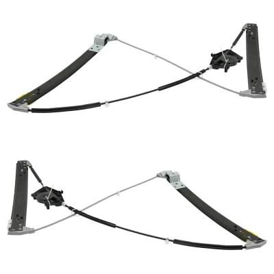 Rareelectrical - New Front Left And Front Right Window Regulator Compatible With Audi A4 Quattro Base 4 Cyl 2.0L A4 - Image 6