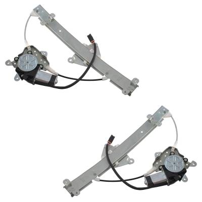 Rareelectrical - New Rear Left And Rear Right Window Regulator Compatible With Nissan Maxima Gxe 6 Cyl 3.0L Maxima Se - Image 2