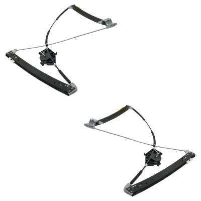Rareelectrical - New Front Left And Front Right Window Regulator Compatible With Audi A4 Quattro Avant 4 Cyl 2.0L A4 - Image 2