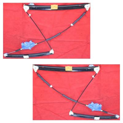 Rareelectrical - New Front Left And Front Right Window Regulator Compatible With Audi A4 Quattro Avant 4 Cyl 2.0L A4 - Image 7