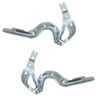 New Pair Of Hood Hinge Compatible With Volkswagen Taos Trendline 4 Cyl 1.5L Taos S 4 Cyl 1.5L