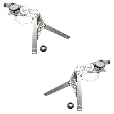 Rareelectrical - New Front Left And Front Right Window Regulator Compatible With Bmw 318I Base 4 Cyl 1.8L 325I Base 6 - Image 3