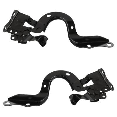 Rareelectrical - New Pair Of Hood Hinge Compatible With Toyota Prius Limited 4 Cyl 2.0L Prius Le 4 Cyl 2.0L 2023 By - Image 2