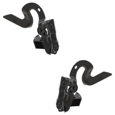 Rareelectrical - New Pair Of Hood Hinge Compatible With Toyota Prius Limited 4 Cyl 2.0L Prius Le 4 Cyl 2.0L 2023 By - Image 4