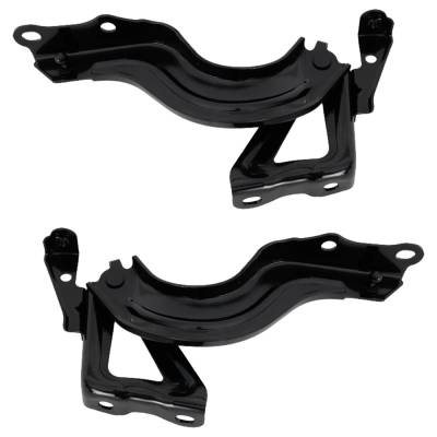 Rareelectrical - New Pair Of Hood Hinge Compatible With Toyota Tundra Capstone 6 Cyl 3.4L Tundra Sr5 Trd Off-Road 6 - Image 2