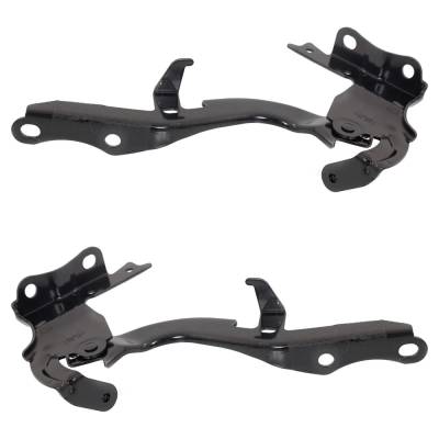 New Pair Of Hood Hinge Compatible With Lexus Rx450h Base 6 Cyl 3.5L Rx350l Base 6 Cyl 3.5L 2016-2022