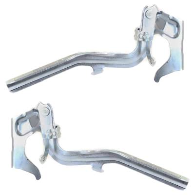 Rareelectrical - New Pair Of Hood Hinge Compatible With Nissan Juke Sv 4 Cyl 1.6L Juke S 4 Cyl 1.6L 2011-2017 By - Image 3