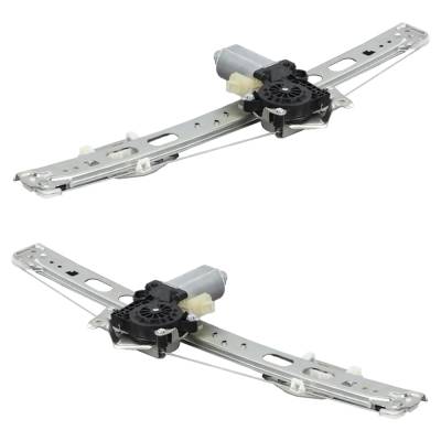 Rareelectrical - New Rear Left And Rear Right Window Regulator Compatible With Mercedes Benz Ml350 Base 6 Cyl 3.7L - Image 2