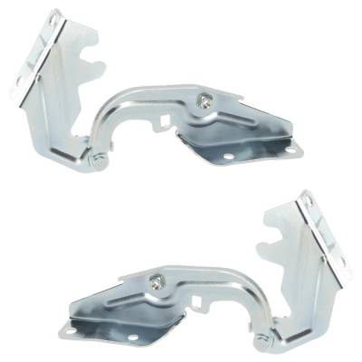 Rareelectrical - New Pair Of Hood Hinge Compatible With Mitsubishi Lancer De Lancer Ralliart Sportback 2008-2017 By - Image 5