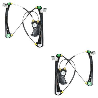 Rareelectrical - New Front Left And Front Right Window Regulator Compatible With Lincoln Ls Lse 6 Cyl 3.0L Ls Base 6 - Image 5