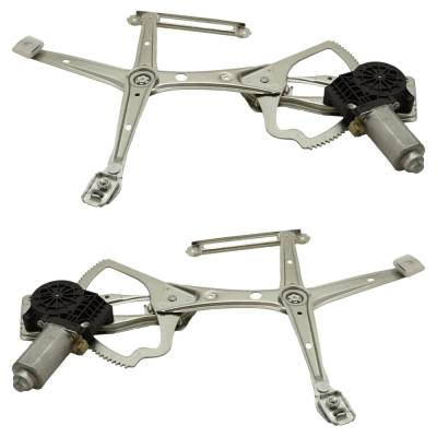 Rareelectrical - New Front Left And Front Right Window Regulator Compatible With Mercedes Benz E55 Amg Base 8 Cyl - Image 6