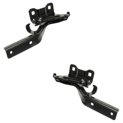 Rareelectrical - New Pair Of Hood Hinge Compatible With Nissan Pathfinder S 6 Cyl 3.5L Pathfinder Sl Hybrid 4 Cyl - Image 3