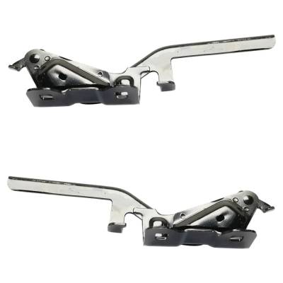 Rareelectrical - New Pair Of Hood Hinge Compatible With Nissan Pathfinder S 6 Cyl 3.5L Pathfinder Sl Hybrid 4 Cyl - Image 4