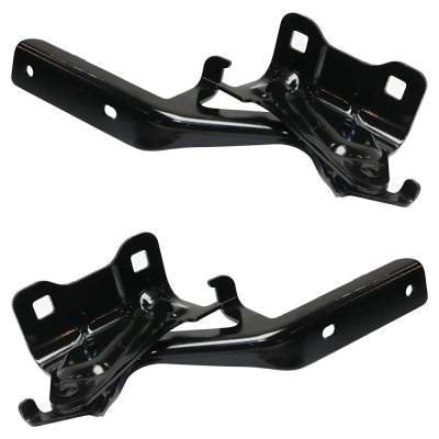 Rareelectrical - New Pair Of Hood Hinge Compatible With Nissan Pathfinder Platinum 6 Cyl 3.5L Pathfinder Sv Hybrid 4 - Image 2