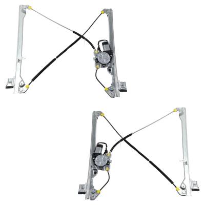 New Front Left And Front Right Window Regulator Compatible With Chevrolet Avalanche Black Diamond Ls
