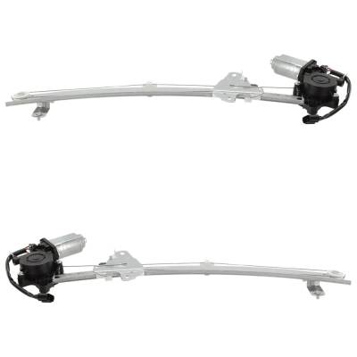 Rareelectrical - New Front Left And Front Right Window Regulator Compatible With Acura Rdx Sh-Awd 4 Cyl 2.0L Rdx Base - Image 2