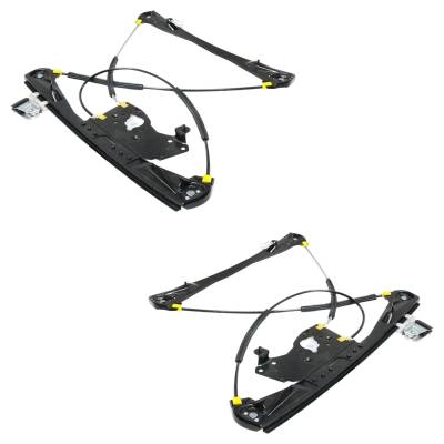 Rareelectrical - New Front Left And Front Right Window Regulator Compatible With Lincoln Ls Base 6 Cyl 3.0L Ls Lse 6 - Image 2