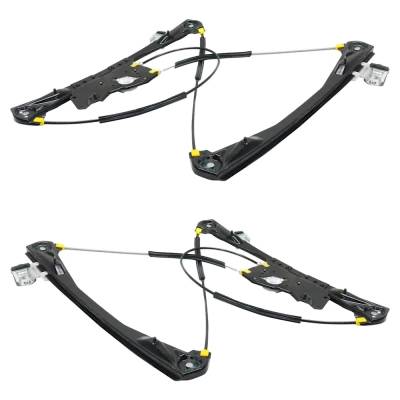 Rareelectrical - New Front Left And Front Right Window Regulator Compatible With Lincoln Ls Base 6 Cyl 3.0L Ls Lse 6 - Image 3