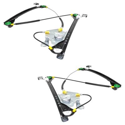 Rareelectrical - New Front Left And Front Right Window Regulator Compatible With Chrysler Pacifica Limited 6 Cyl 4.0L - Image 2