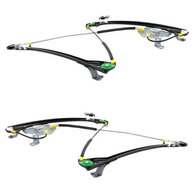 Rareelectrical - New Front Left And Front Right Window Regulator Compatible With Chrysler Pacifica Lx 6 Cyl 4.0L - Image 3