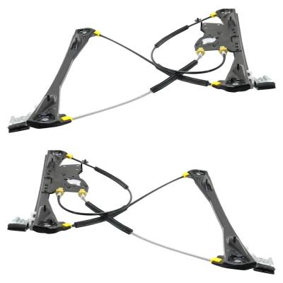 Rareelectrical - New Front Left And Front Right Window Regulator Compatible With Lincoln Ls Lse 6 Cyl 3.0L Ls Base 6 - Image 6