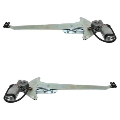 Rareelectrical - New Front Left And Front Right Window Regulator Compatible With Ford F-250 Custom F-59 Commercial - Image 4