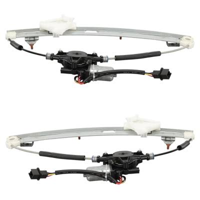 Rareelectrical - New Front Left And Front Right Window Regulator Compatible With Mazda Cx-3 Gs 4 Cyl 2.0L Cx-3 - Image 2