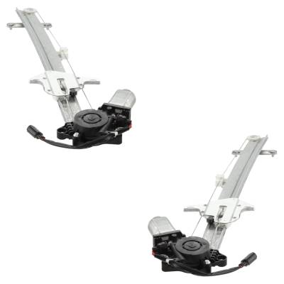 Rareelectrical - New Front Left And Front Right Window Regulator Compatible With Acura Rdx Sh-Awd 4 Cyl 2.0L Rdx Pmc - Image 3