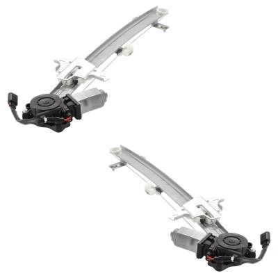 Rareelectrical - New Front Left And Front Right Window Regulator Compatible With Acura Rdx Sh-Awd 4 Cyl 2.0L Rdx Pmc - Image 4