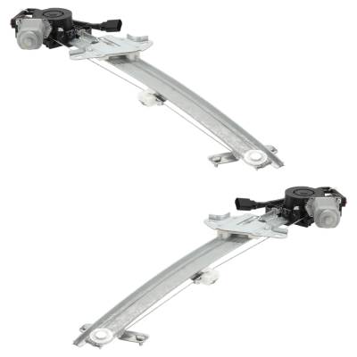 Rareelectrical - New Front Left And Front Right Window Regulator Compatible With Acura Rdx Sh-Awd 4 Cyl 2.0L Rdx Pmc - Image 5