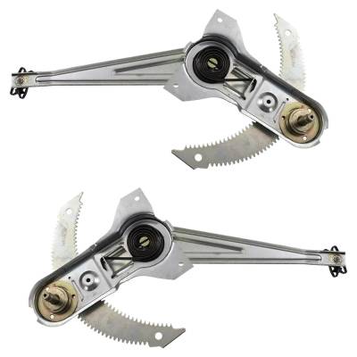 New Front Left And Front Right Window Regulator Compatible With Ford Mazda B4000 Se 6 Cyl 4.0L