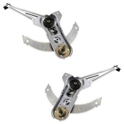 Rareelectrical - New Front Left And Front Right Window Regulator Compatible With Ford Mazda Ranger Xl 4 Cyl 2.3L - Image 2