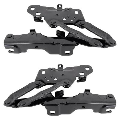 Rareelectrical - New Pair Of Hood Hinge Compatible With Bmw X3 Xdrive30i 4 Cyl 2.0L X3 M 6 Cyl 3.0L 2018-2023 By - Image 6