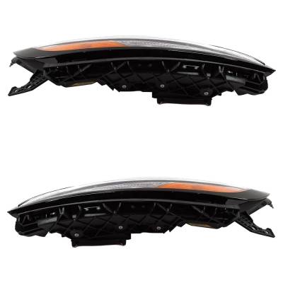 Rareelectrical - New Front Left And Front Right Turn Signal Light Compatible With Jeep Cherokee North 4 Cyl 2.4L - Image 6