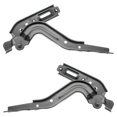 Rareelectrical - New Pair Of Hood Hinge Compatible With Chrysler Pacifica Hybrid Road Tripper 6 Cyl 3.6L Pacifica - Image 5