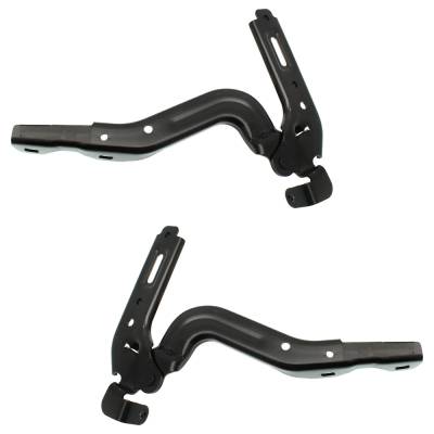 Rareelectrical - New Pair Of Hood Hinge Compatible With Chrysler Pacifica Hybrid Platinum 6 Cyl 3.6L Grand Caravan Se - Image 4