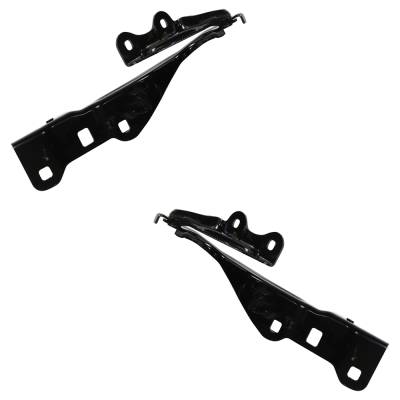 Rareelectrical - New Pair Of Hood Hinge Compatible With Buick Envision Premium 4 Cyl 2.0L Envision Premium Ii 4 Cyl - Image 2