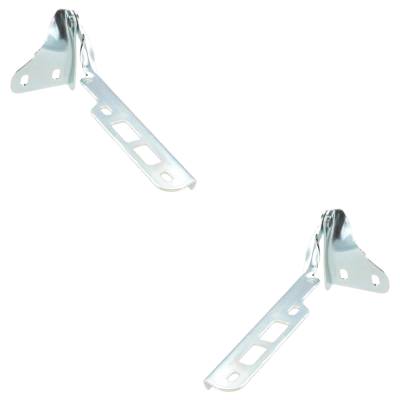 Rareelectrical - New Pair Of Hood Hinge Compatible With Ford F-150 Special 8 Cyl 5.0L F-250 Xlt Lariat 6 Cyl 4.9L - Image 4