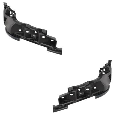 Rareelectrical - New Pair Of Headlight Bracket Compatible With Ford F-150 Ssv 6 Cyl 3.5L F-150 King Ranch 6 Cyl 3.5L - Image 2
