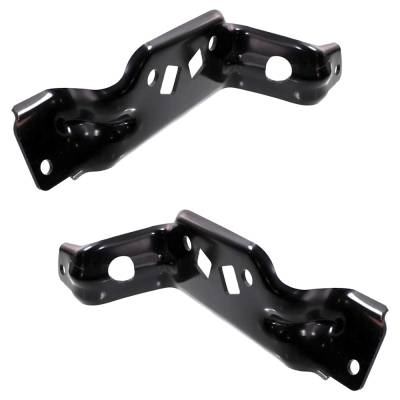Rareelectrical - New Front Left Outer And Front Right Outer Bumper Bracket Compatible With Ford F-250 Super Duty Xl - Image 2
