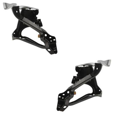 Rareelectrical - New Pair Of Headlight Bracket Compatible With Mercedes Benz Glk350 Base 6 Cyl 3.5L Glk250 Bluetec - Image 3
